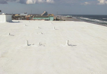 Cool roof coatings in Fresno